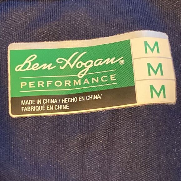 Ben Hogan Polo Golf Dri Fit Shirt Size Medium - Picture 4 of 7